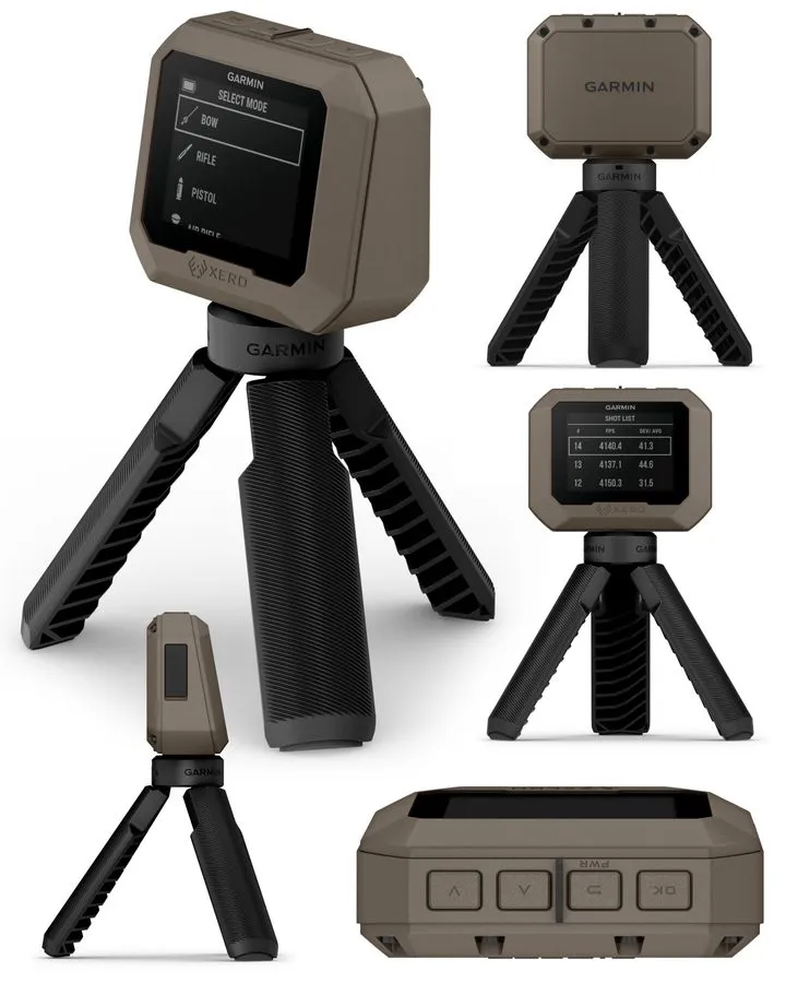 Оборудование видеонаблюдения Garmin Xero C1 Pro Chronograph w/ Hat & Tripod & We — фото лота 2