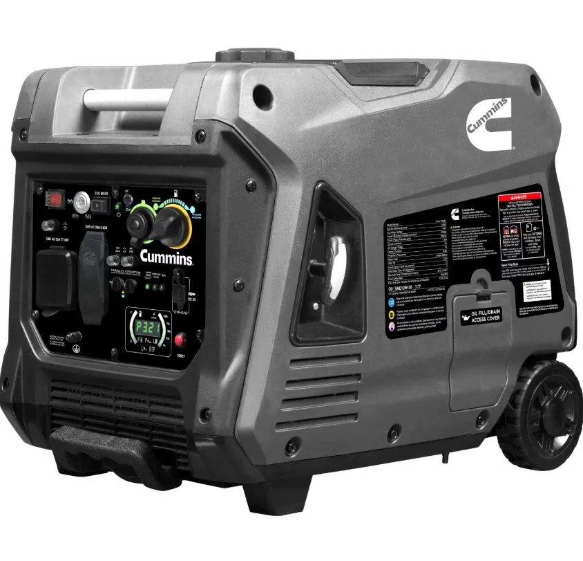 Генератор Cummins Generator Power Gasoline/ Propane Portable 104.7 Pound Weight 