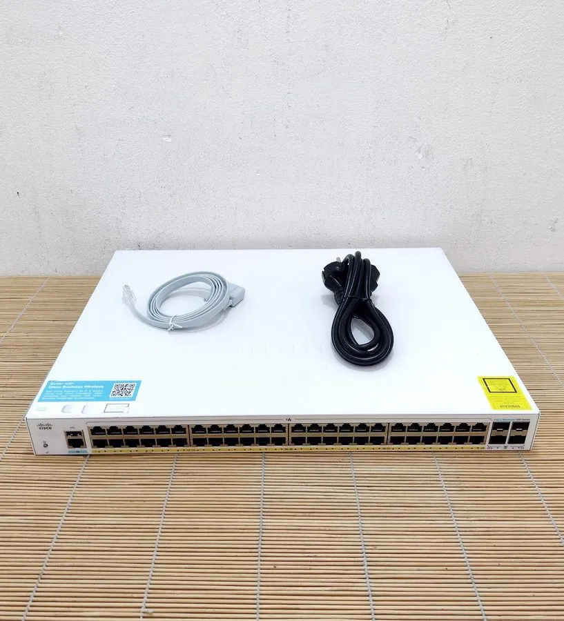Коммутатор Cisco CBS350-48FP-4G 48 Gigabit Ethernet 4x 10G SFP+ 740W Switch