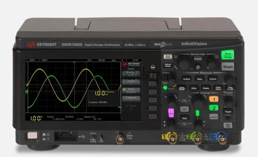 Генератор сигналов KEYSIGHT DSOX1202G 70 MHZ Digital Oscilloscope