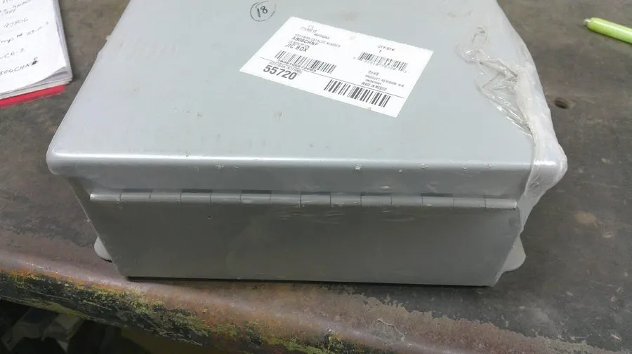 Монтажный шкаф Hoffman A806CHNF Steel Enclosure JIC Box 8-3/8" Length 6-3/8" Wid