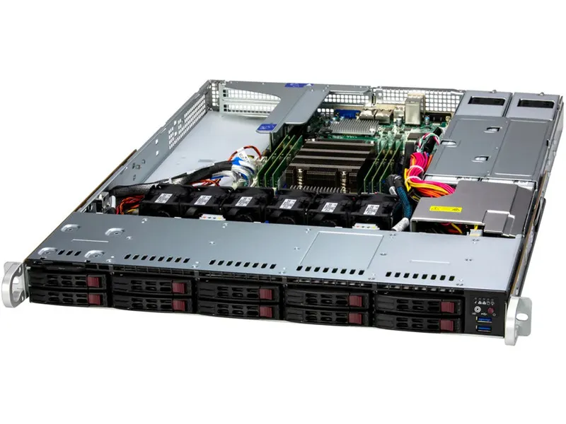 Сервер SuperMicro AS-1115SV-WTNRT 1U Server (H13SVW-NT, CSE-116BTS-R000WNP)