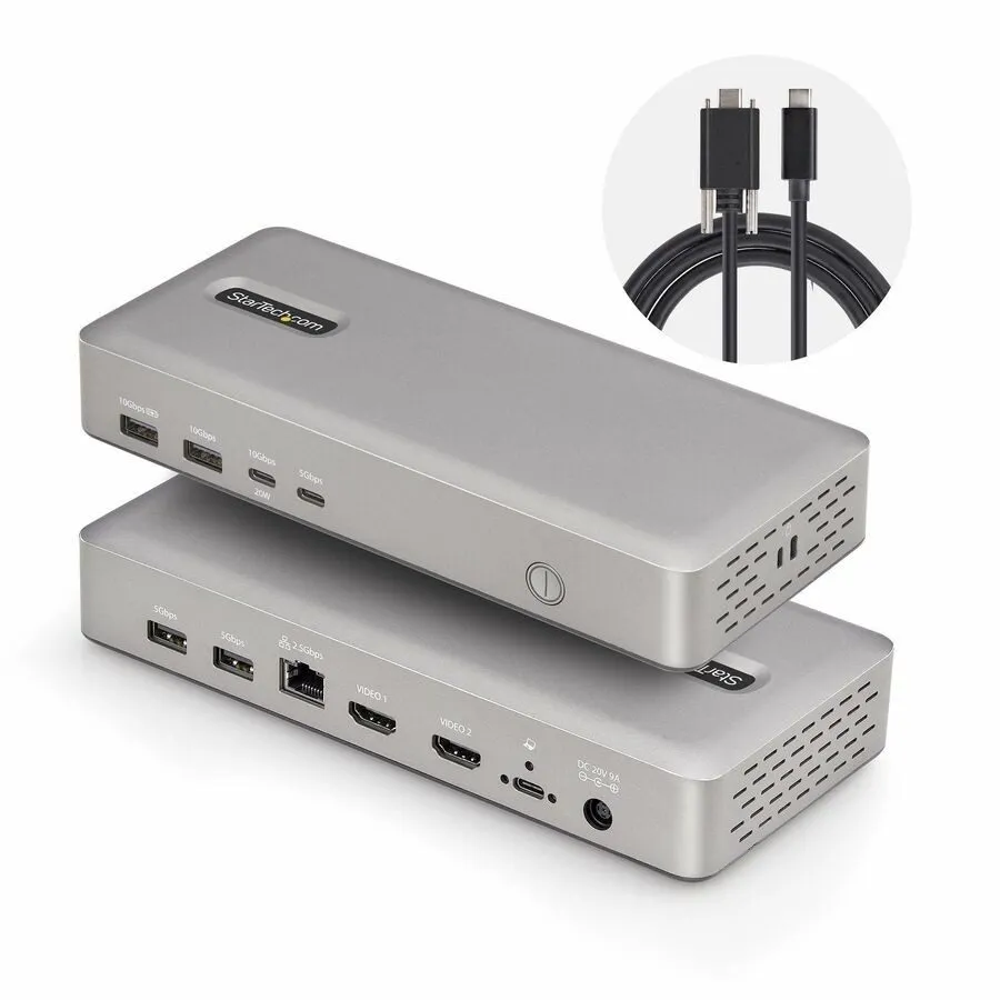 Док-станция StarTech USB4 Docking Station (155nausb4dock)