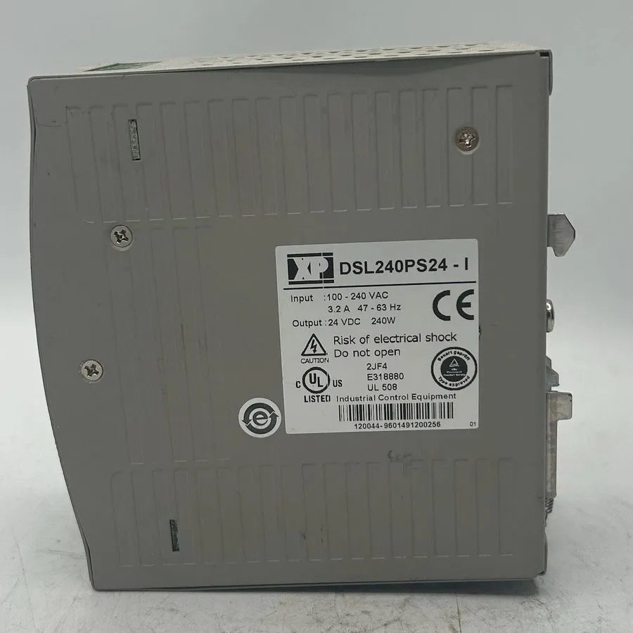 Блок питания XP Power DSL240PS24-I 24VDC 10A 240W DIN Rail Power Supply 100-240V — фото лота 1