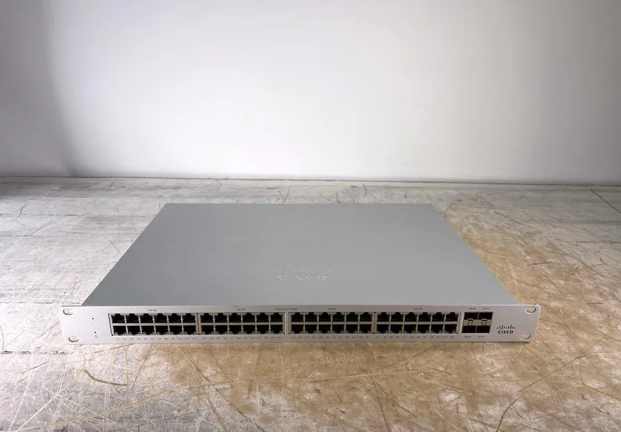 Коммутатор Cisco Meraki MS120-48LP 48-Port GbE PoE+ Switch 370W 4x 1G SFP