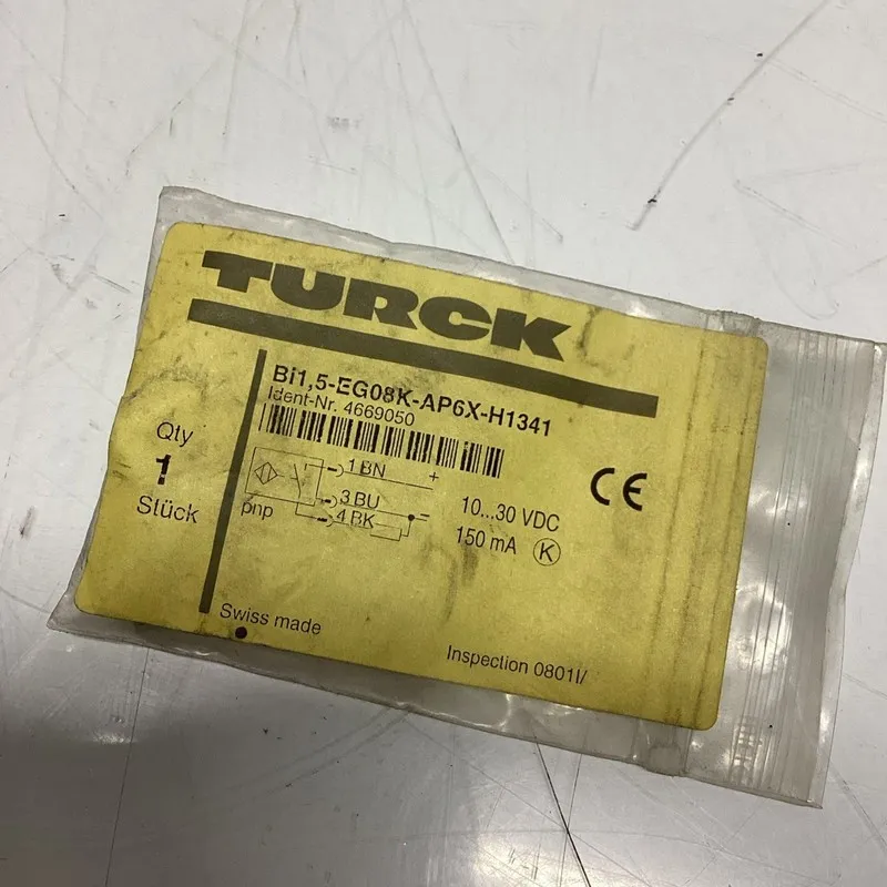 Датчик приближения Turck Bi1,5-EG08K-AP6X-H1341 Inductive Proximity Sensor 10-30