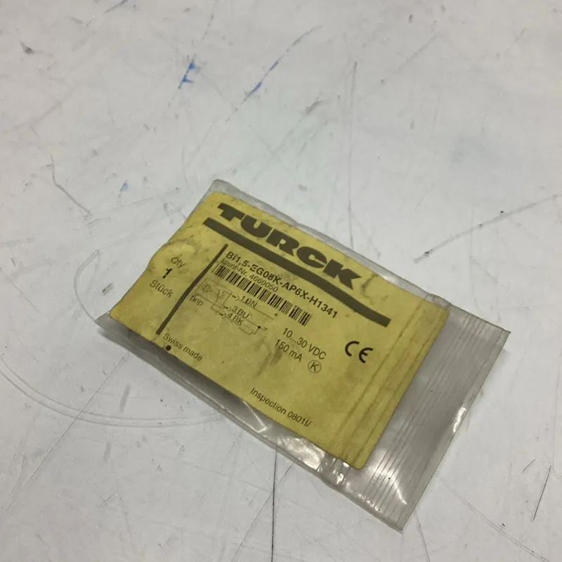 Датчик приближения Turck Bi1,5-EG08K-AP6X-H1341 Inductive Proximity Sensor 10-30 — фото лота 2