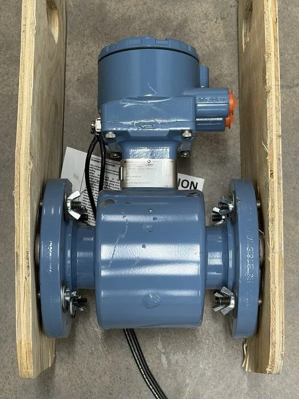 Датчик потока Rosemount 8705 Magnetic Flow tube 2” Meter Model: 8705THA020C1M0K5 — фото лота 2