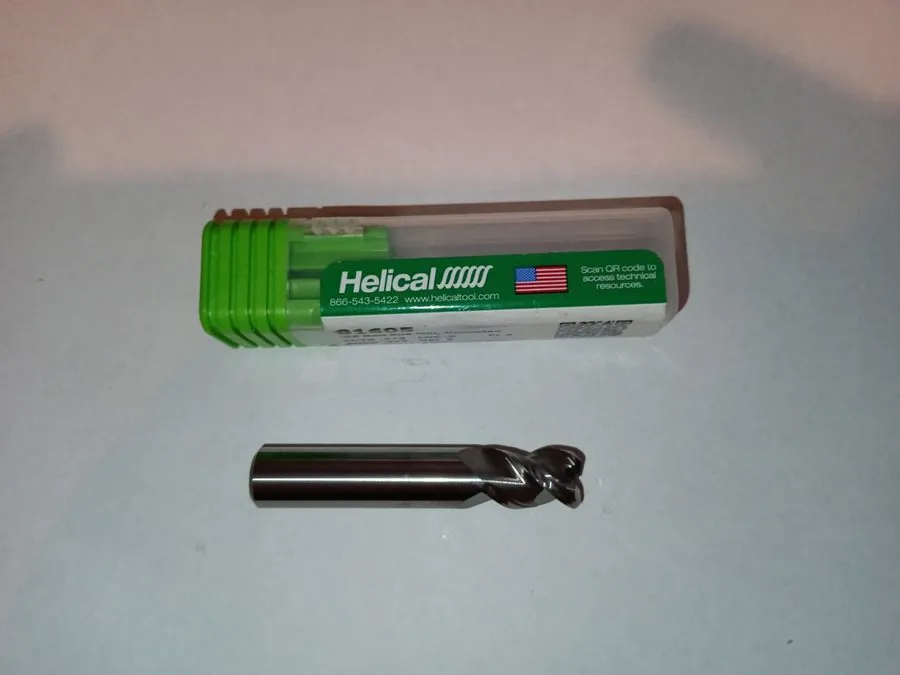 Режущий инструмент Helical Solutions solid carbide corner radius end mill H45AL- — фото лота 1