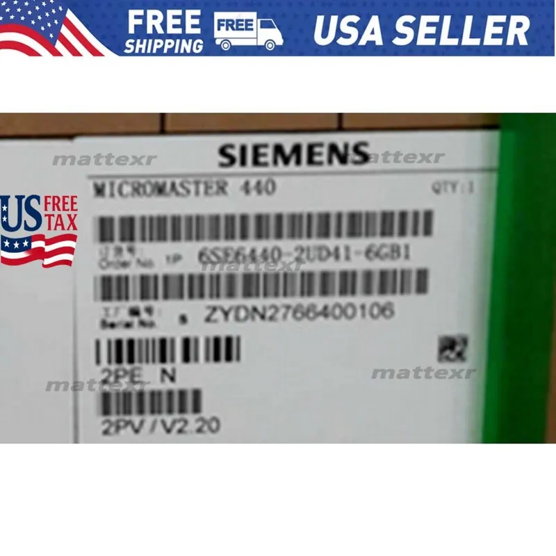Частотный преобразователь Siemens 6SE6440-2UD41-6GB1 MICROMASTER440 without filt