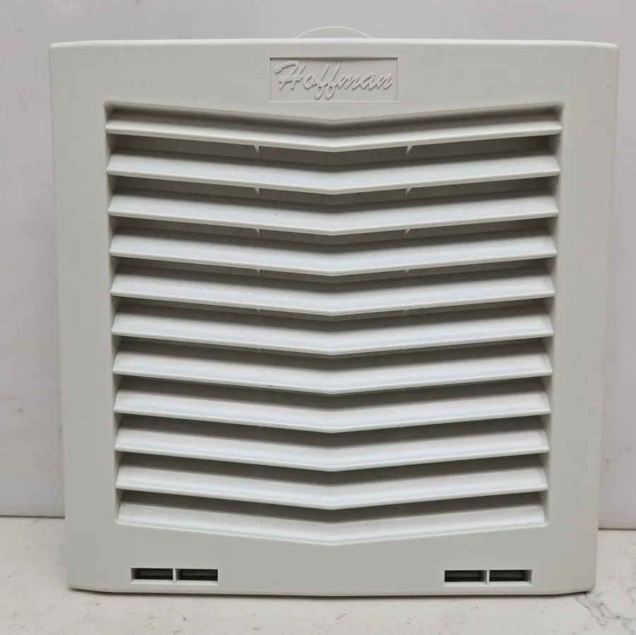 Монтажный шкаф nVent Hoffman HG0900404 Enclosure Filter Fan Grille 9" Lt Gray 34 — фото лота 1