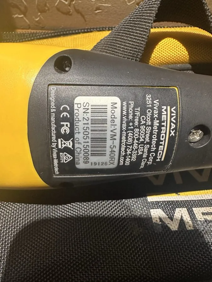 Трассоискатель Vivax Metrotech VM-540RX Locator Wand (Excellent Condition) — фото лота 1