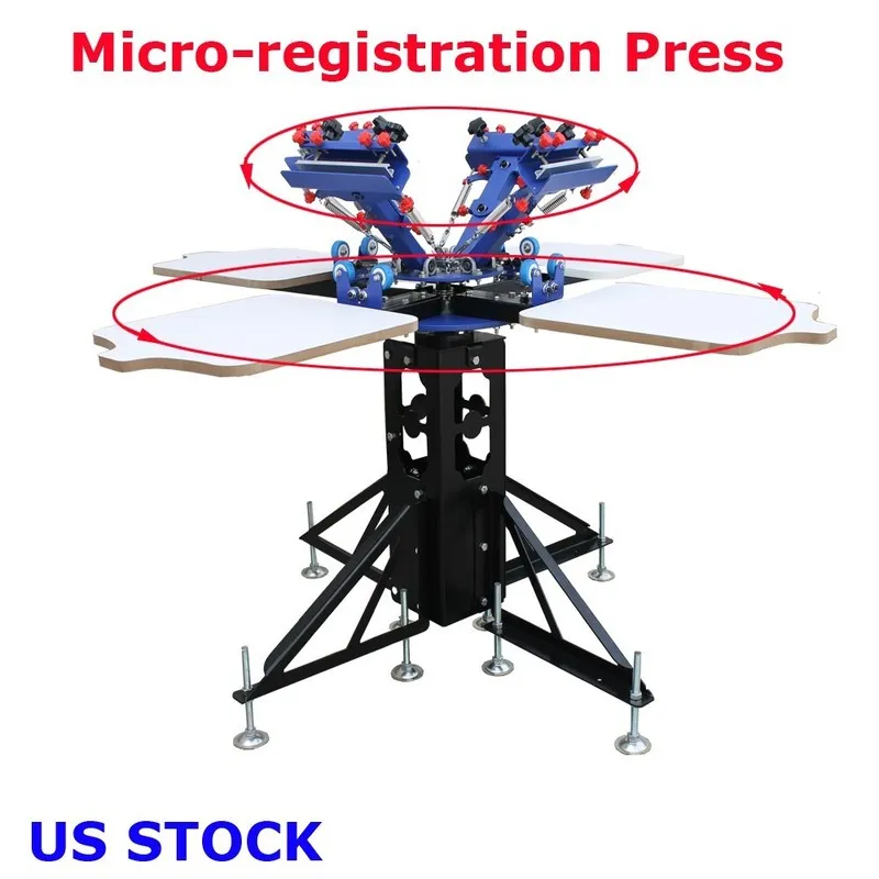 Оборудование рекламного производства 4 Color 4Station Micro-Registration Screen  — фото лота 1