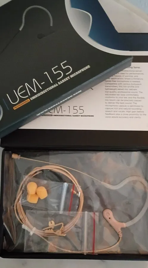 Микрофон Senal UEM-155 35H BE Omni Microphone Headset 3.5 Sennheiser Connector B