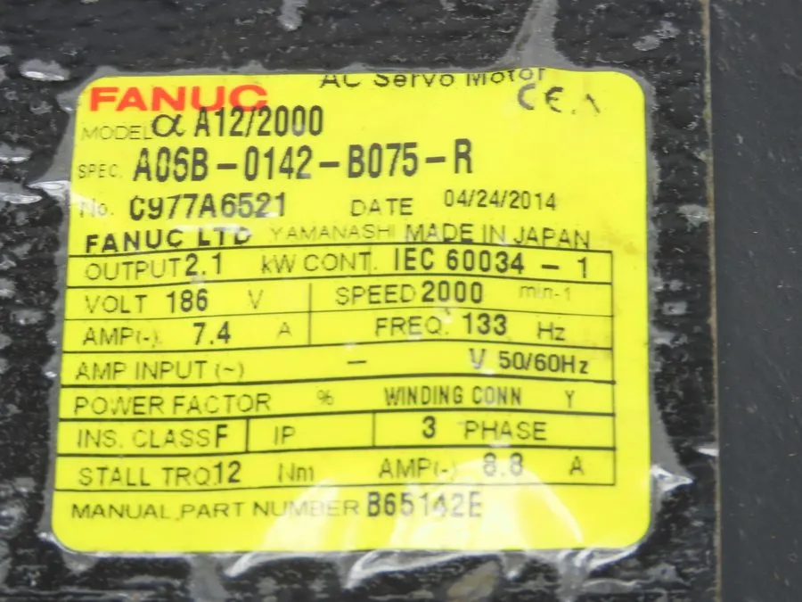 Энкодер F FANUC PULSECODER ENCODER A860-0360-V501 Motor Robot external axis part