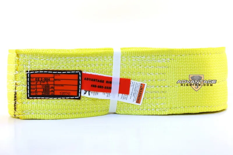 Строп EE2-904 X10FT Nylon Lifting Sling Strap 4 Inch 2 Ply 10 Foot USA Package o