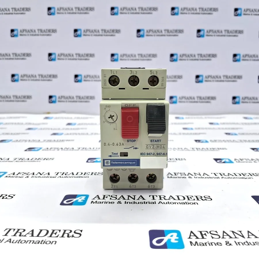Автоматический выключатель TELEMECANIQUE GV2-M04 MOTOR CIRCUIT BREAKER, 0.4-0.63