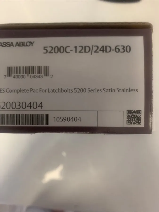 Оборудование видеонаблюдения HES 5200C-12D/24D-630 Electric Strike,SS,12/24VAC/D