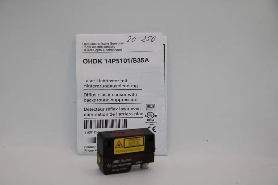Датчик Baumer OHDK14P5101/S35A Diffuse Sensor
