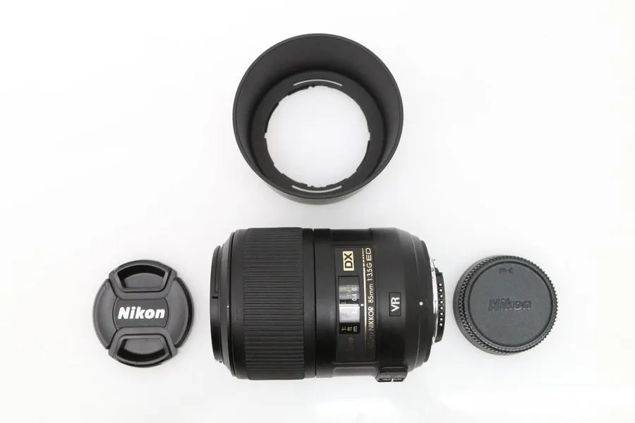 Объектив Nikon AF-S DX Micro NIKKOR 85mm f/3.5G ED VR Macro Lens