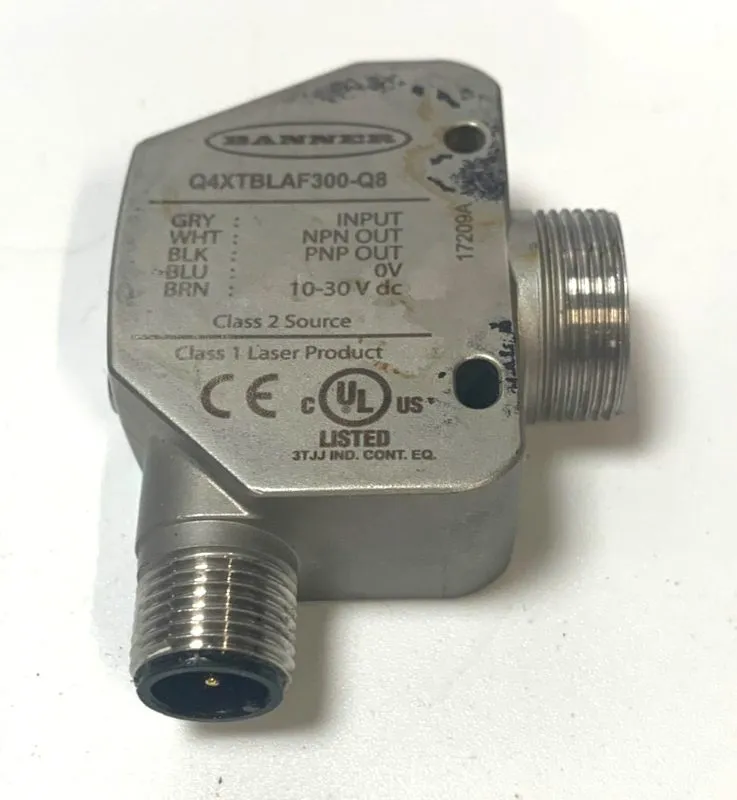 Фотоэлектрический датчик Banner Q4XTBLAF300-Q8 Photoelectric Sensor, 10-30VDC