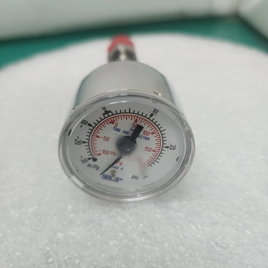 Трубопроводная арматура 21332 LAM RESEARCH WIKA GAUGE 316L W/ WELMENT 250-75602- — фото лота 1