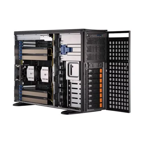Сервер Supermicro SYS-741GE-TNRT Support 2X LGA4677 CPU or 4XGPU 2X2000W 8X3.5"(