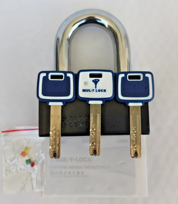 Такелажная скоба MTL800 MUL-T-LOCK C1 -10 C-SERIES PADLOCK 3/8" POP UP SHACKLE H — фото лота 2