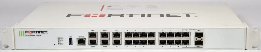 Межсетевой экран Fortinet FortiGate 100e FG-100E Firewall Security Appliance 16-