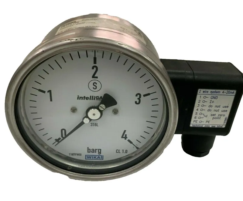 Трубопроводная арматура WIKA PGT23.100 PRESSURE TRANSMITTER 0-4 bar 4-20mA 12...