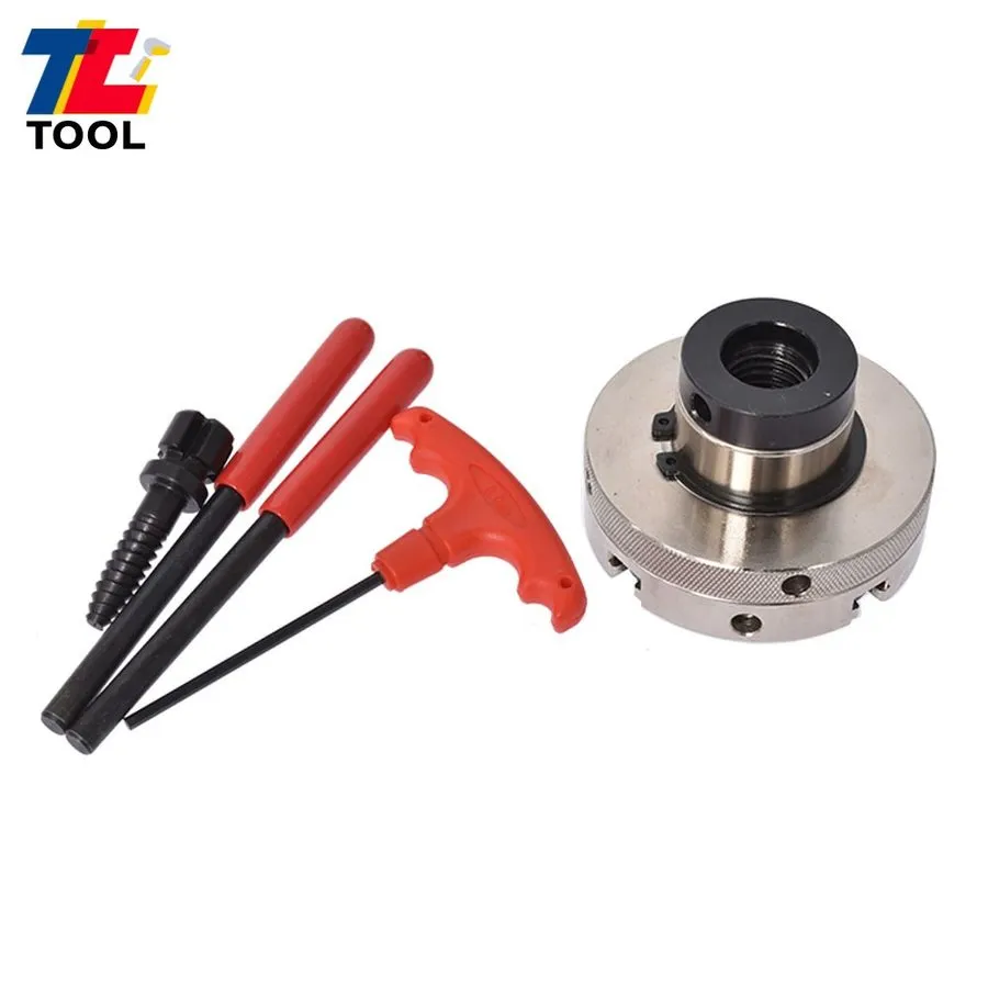 Режущий инструмент Self-Centering Keyed Lathe Chuck Set 2.75" 4 Jaw With 1-Inch  — фото лота 1