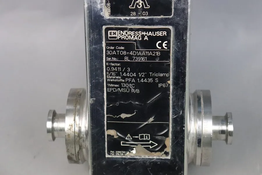 Расходомер Endress+Hauser Promag A 30AT08-4D1AA11A21B Flow Meter
