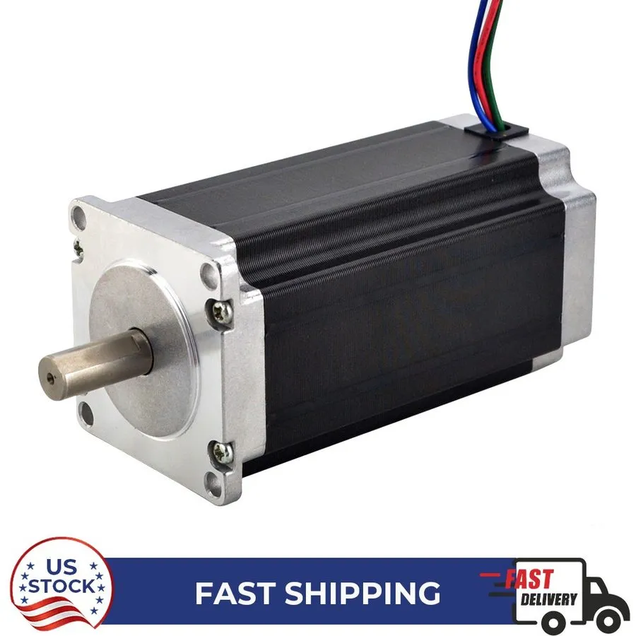 Шаговый двигатель Nema 23 Stepper Motor 3.0Nm(425oz.in) 57x100mm 4.2A 8mm Shaft 