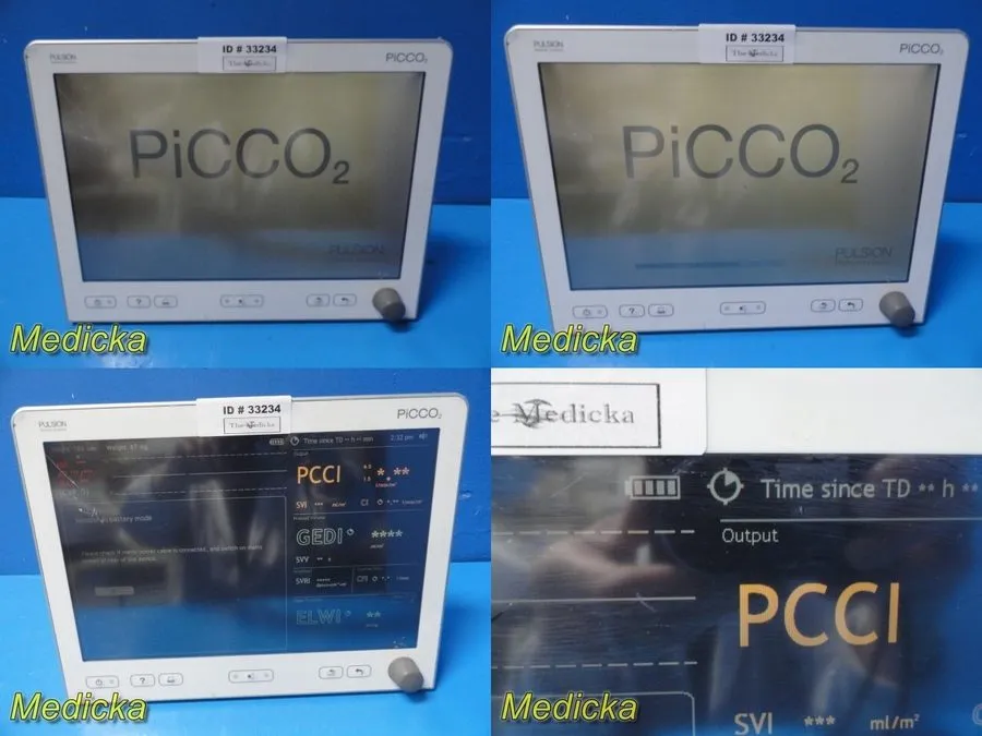 Монитор пациента PULSION MEDICAL SYSTEMS PiCCO2 PATIENT MONITOR