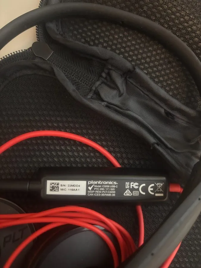 VoIP-шлюз Poly Plantronics Model C3200 USB-C Plug and Play Work Headset