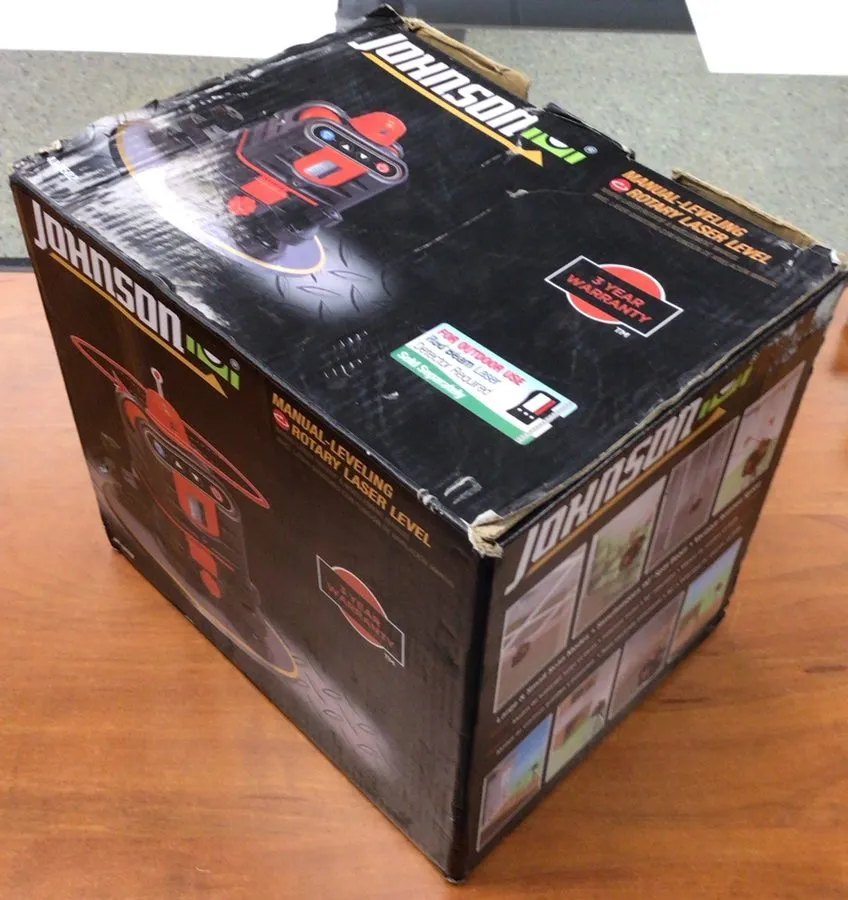 Нивелир Johnson Level & Tool 40-6502 Manual-Leveling Rotary Laser Kit