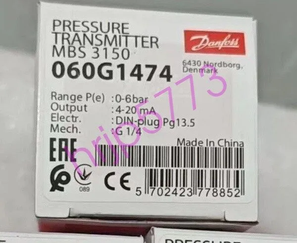 Датчик давления Danfoss MBS3150 060G1474 pressure transmitter