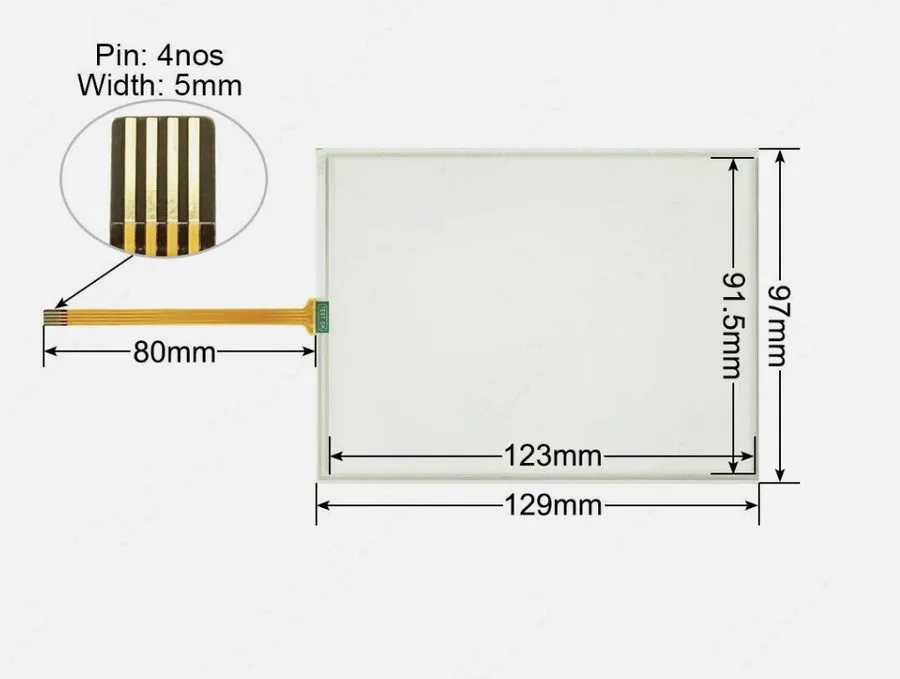 Мембранная клавиатура Touchscreen Panel для Beijer HT60 H-Series HMI Model H-T60