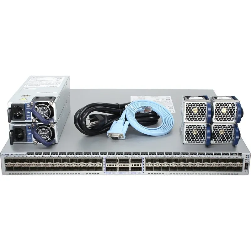 Коммутатор Arista DCS-7280SR-48C6-R 48x SFP+ 10Gb 6x QSFP28 100Gb Ethernet Switc — фото лота 1