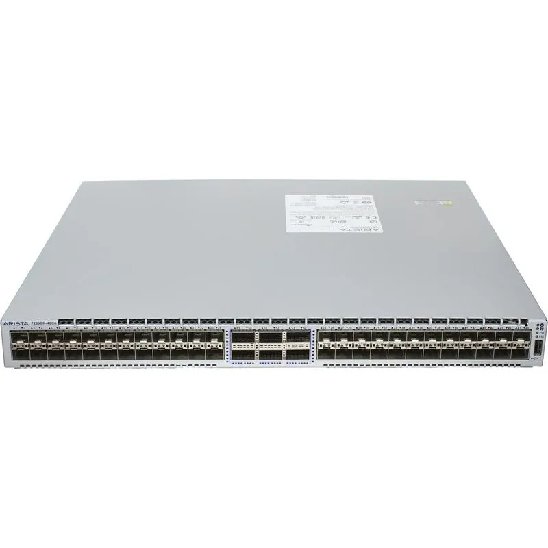 Коммутатор Arista DCS-7280SR-48C6-R 48x SFP+ 10Gb 6x QSFP28 100Gb Ethernet Switc — фото лота 2