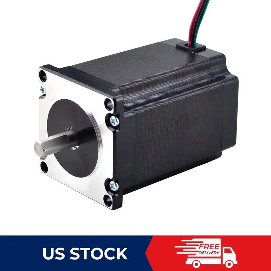 Шаговый двигатель 3X Nema 23 Stepper Motor 2.4Nm(340oz.in)4A 8mm Shaft 57x82mm C