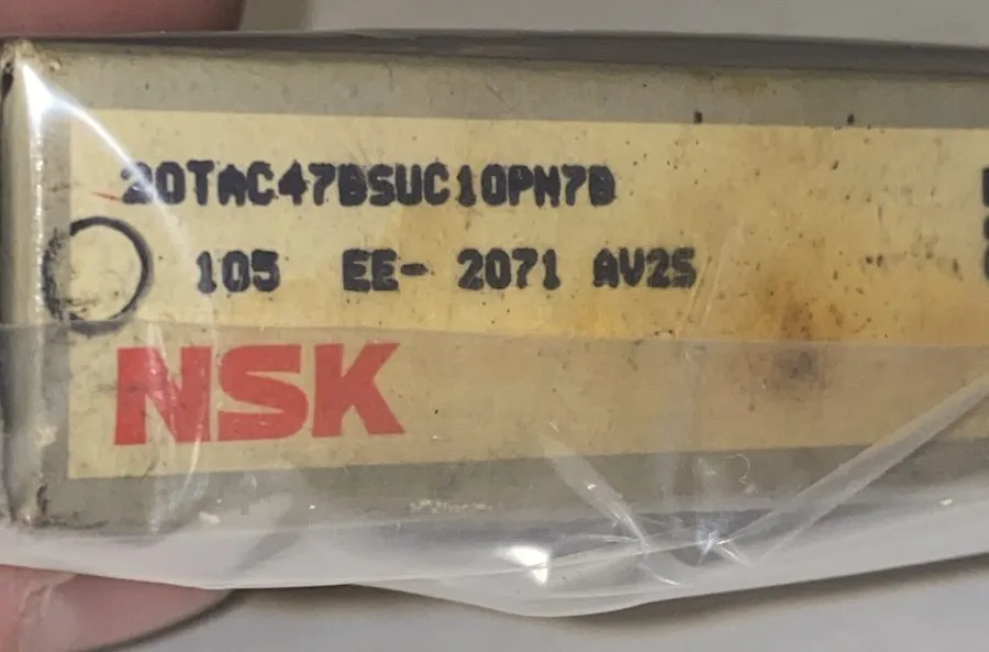 Подшипник 20TAC47BSUC10PN7B NSK Precision Angular Contact Bearing