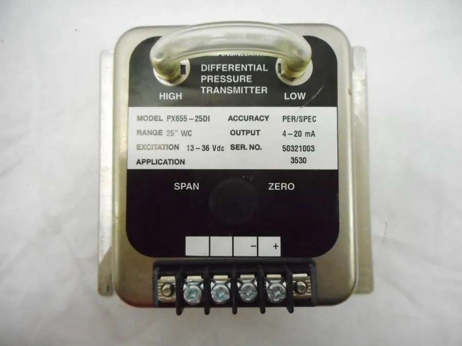 Датчик давления Omega PX655-25DI Differential Pressure Transmitter 4-20 mA Analo
