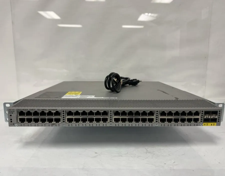 Объектив Cisco Nexus 2248TP-E-1GE 48-Port Gigabit Fabric Extender w/ Power Cord