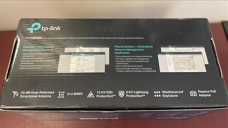 Операторское оборудование TP-Link CPE710 Outdoor CPE 5GHz 867Mbps 23dBi Long Ran — фото лота 3