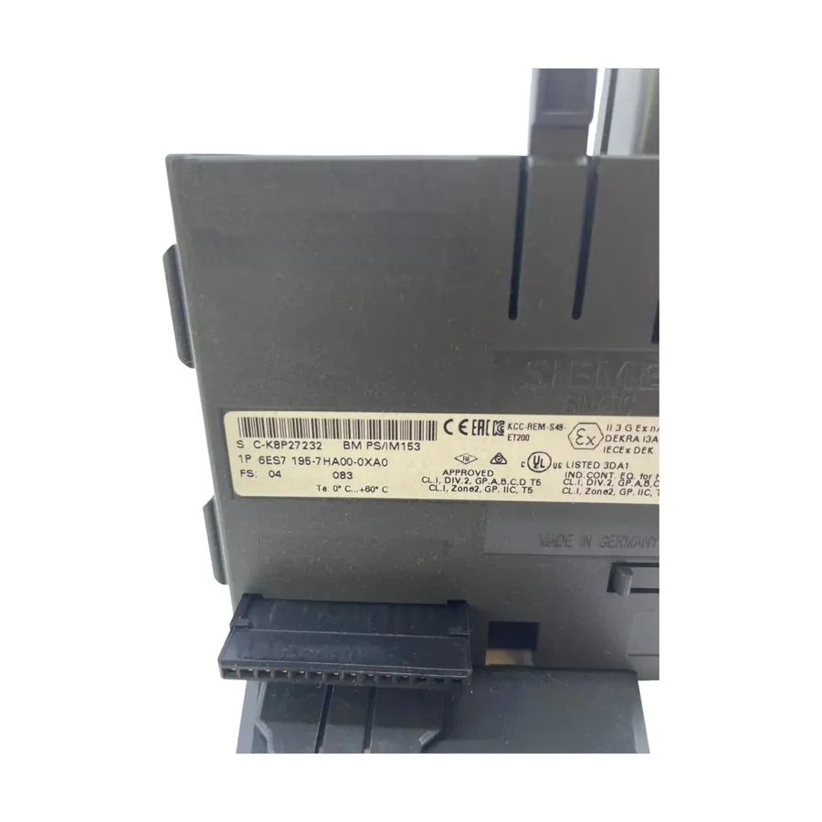 Модуль ввода-вывода Siemens Bus Module 6ES7195-7HA00-0XA0 — фото лота 1