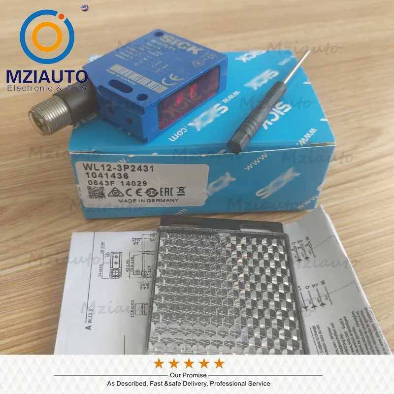 Фотоэлектрический датчик SICK WL12-3P2431 W12-3 Retroreflective Photoelectric Se