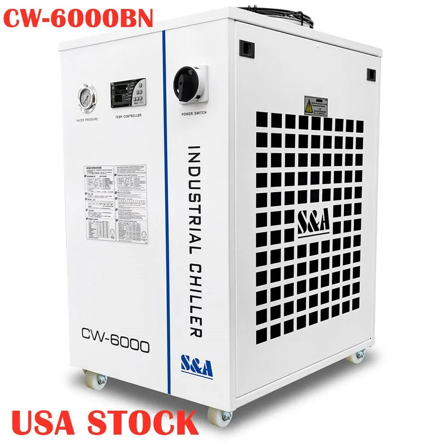 Оборудование ЧПУ Industrial Water Chiller CW-6000BN Max.flow 70L/min — фото лота 1