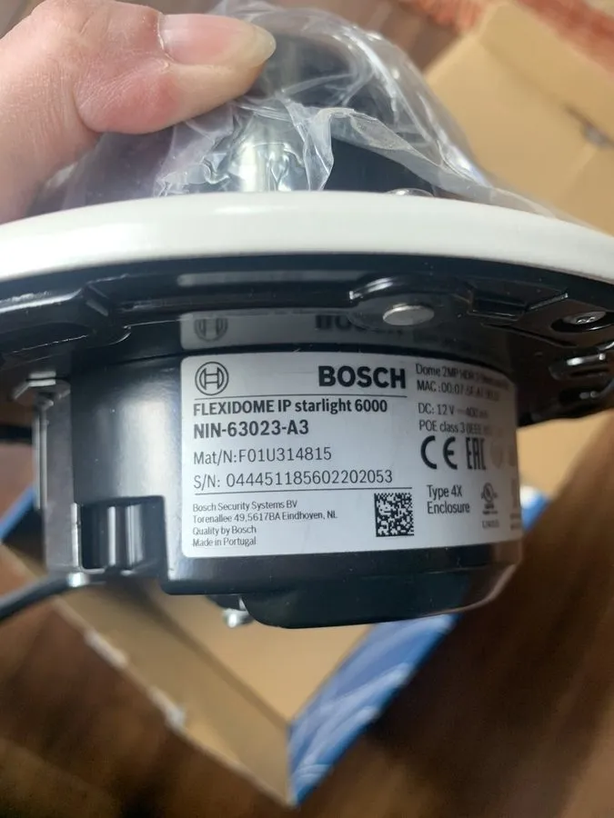 Камера Bosch NIN-63023-A3 Flexidome IP Camera & Enclosure Starlight 6000 1080p