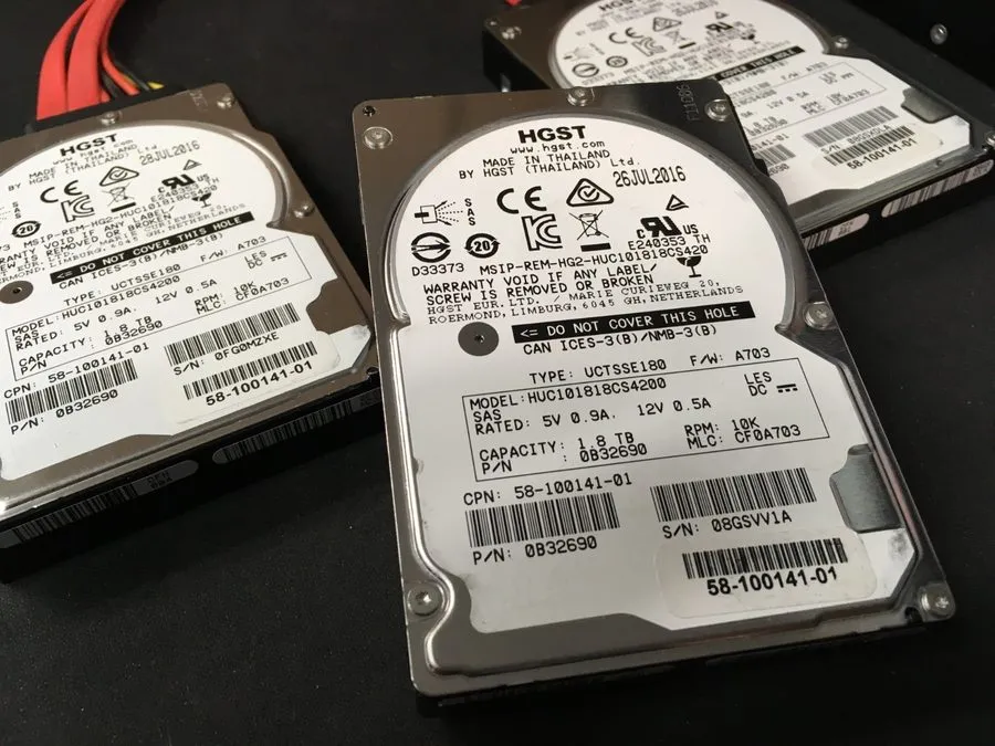 Сервер HGST HUC101818CS4200 1.8TB 10K SAS 12Gbps 2.5" Enterprise Server HDD